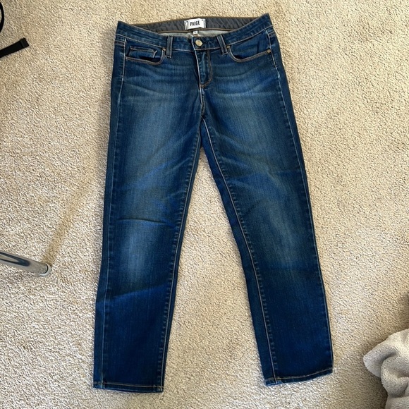 Paige Skyline Skinny Jeans 28 ankle - Picture 1 of 6